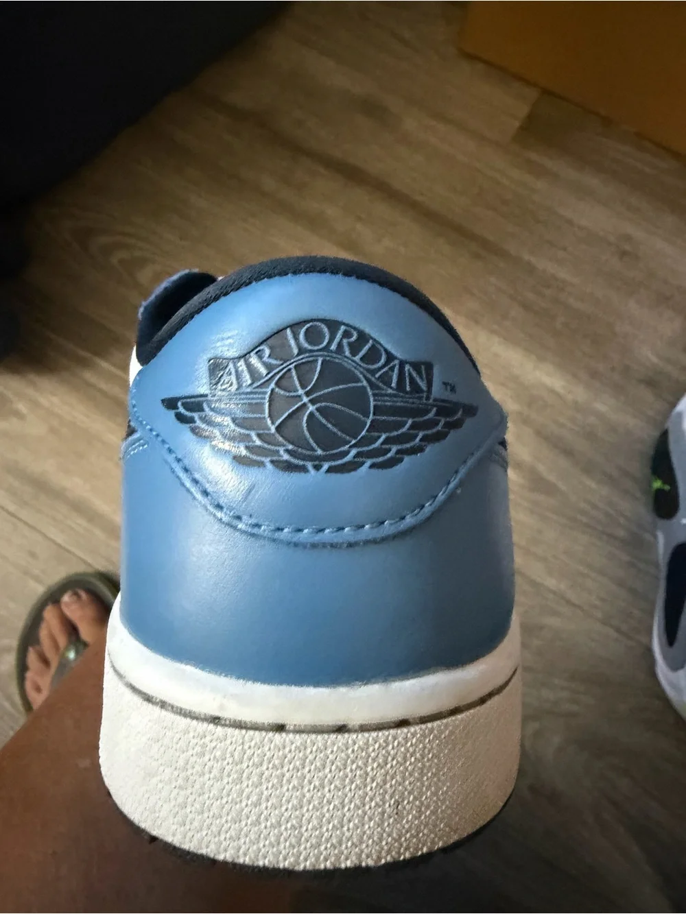 Jordan Golf Low-Top Sneakers - White/Light Blue